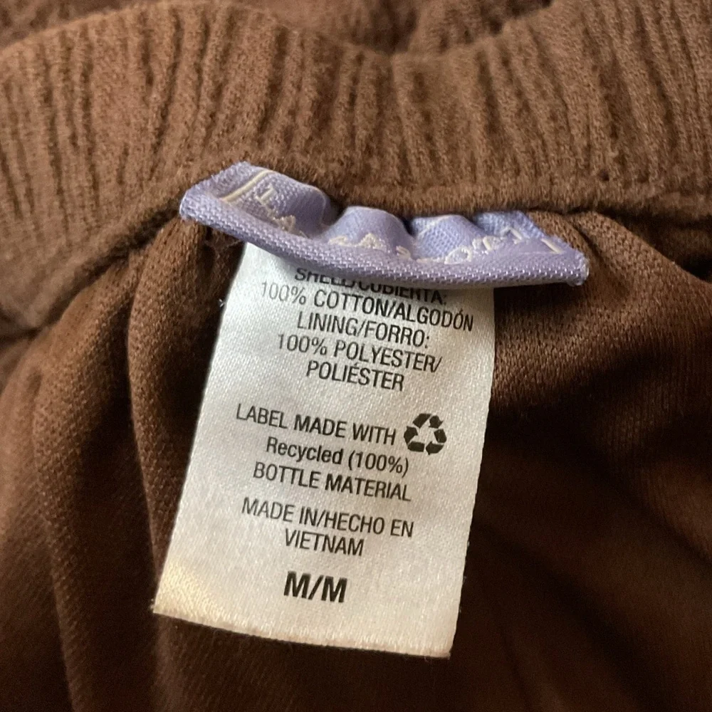Brown Cotton skirt flair boho gauze